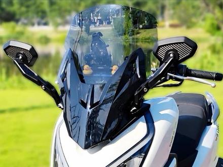 豪爵adx125风挡后视镜前移ADX125佛沙款前脸挡风板改装配件防风罩#豪爵adx125改装#豪爵adx125 #豪爵摩托