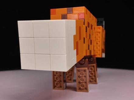 治愈的感觉!乐高我的世界「狐狸」评测~#乐高 #我的世界 #积木 #乐高新品 #大人也要玩玩具