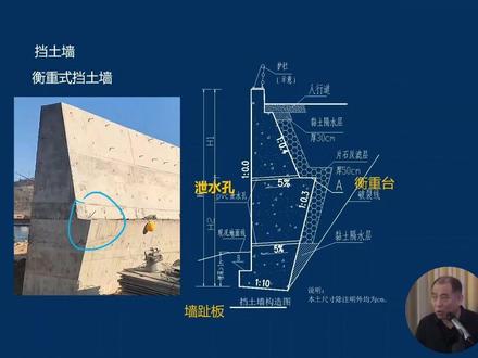 衡重式挡土墙最大的特点是什么?#胡宗强 #挡土墙 #一级建造师 #市政 #道路工程