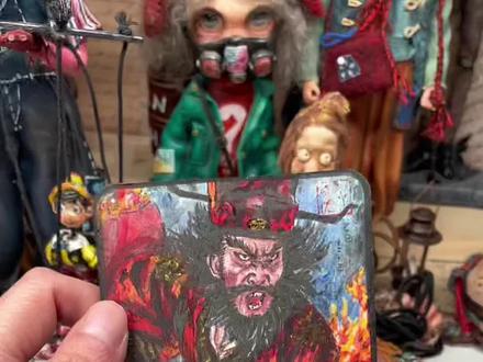 我的翻翻乐小本本更新啦 #翻翻乐#中国风#插画#画画#手工