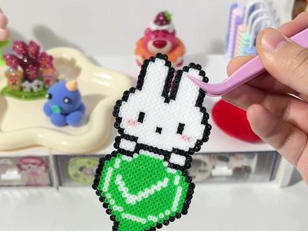 最近很火的正确✅牌我也是拥有了!#拼豆 #对错牌 #DIY #手工