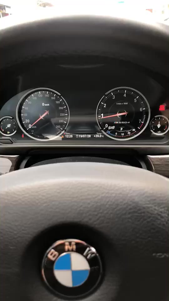 20款宝马5系仪表盘模式切换教程 - 抖音