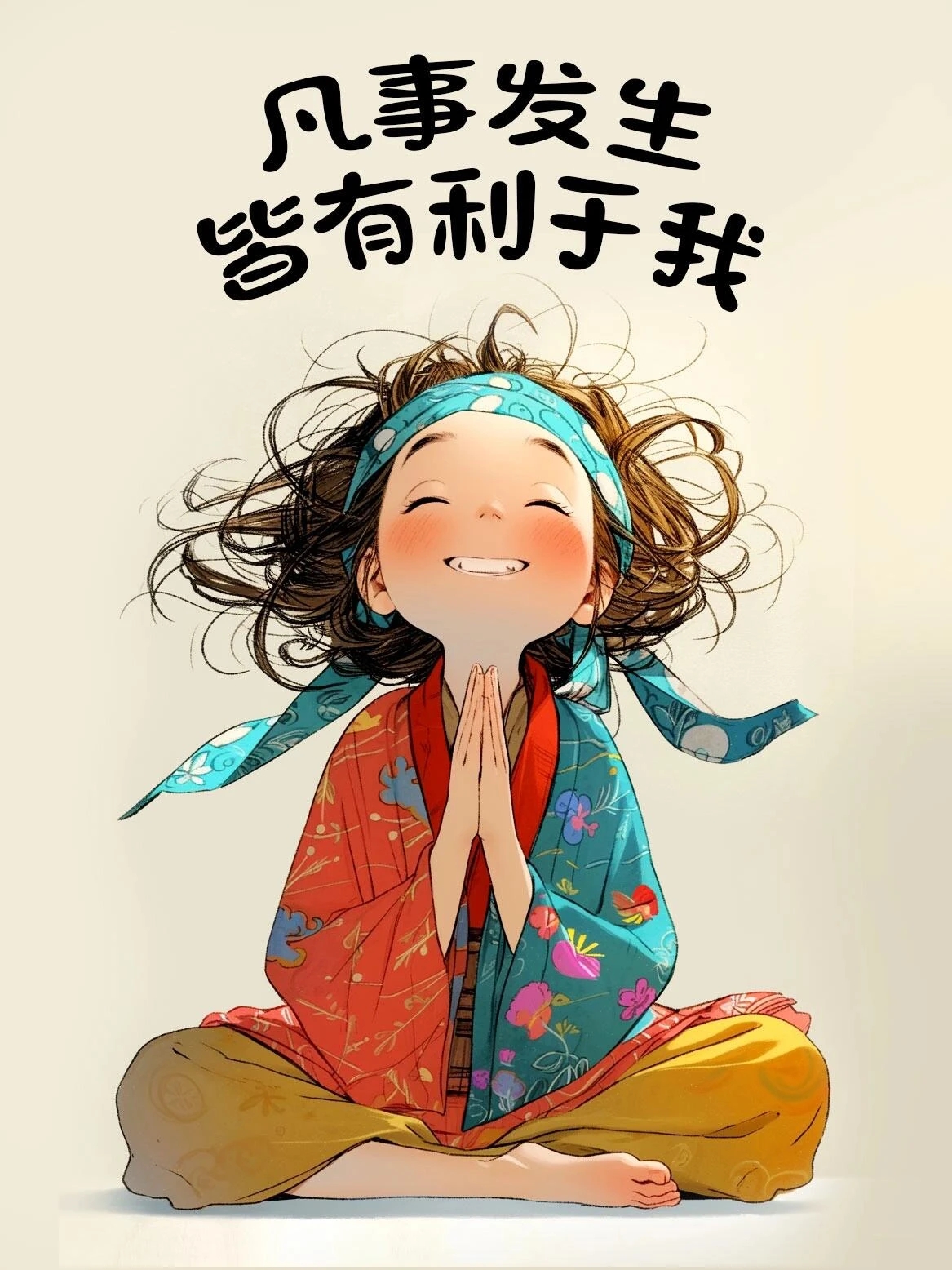 治愈系漫画图片#乐观自信