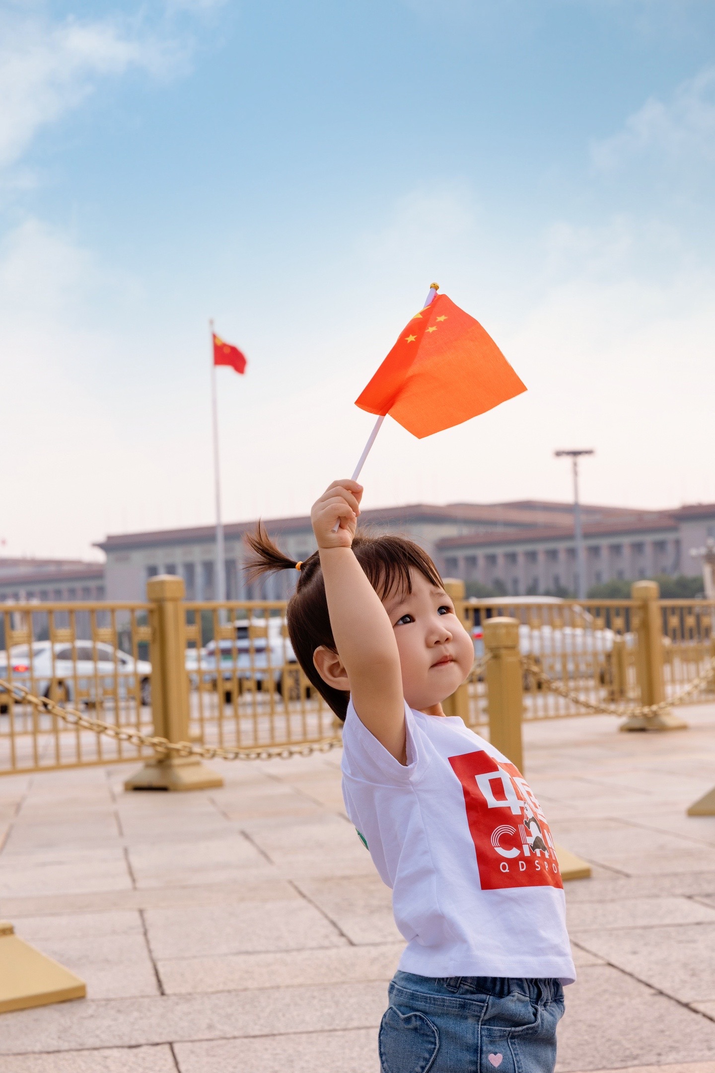 纯粹的笑脸
是对祖国生日最美好的祝福❤️
国庆节快乐🎊#国旗