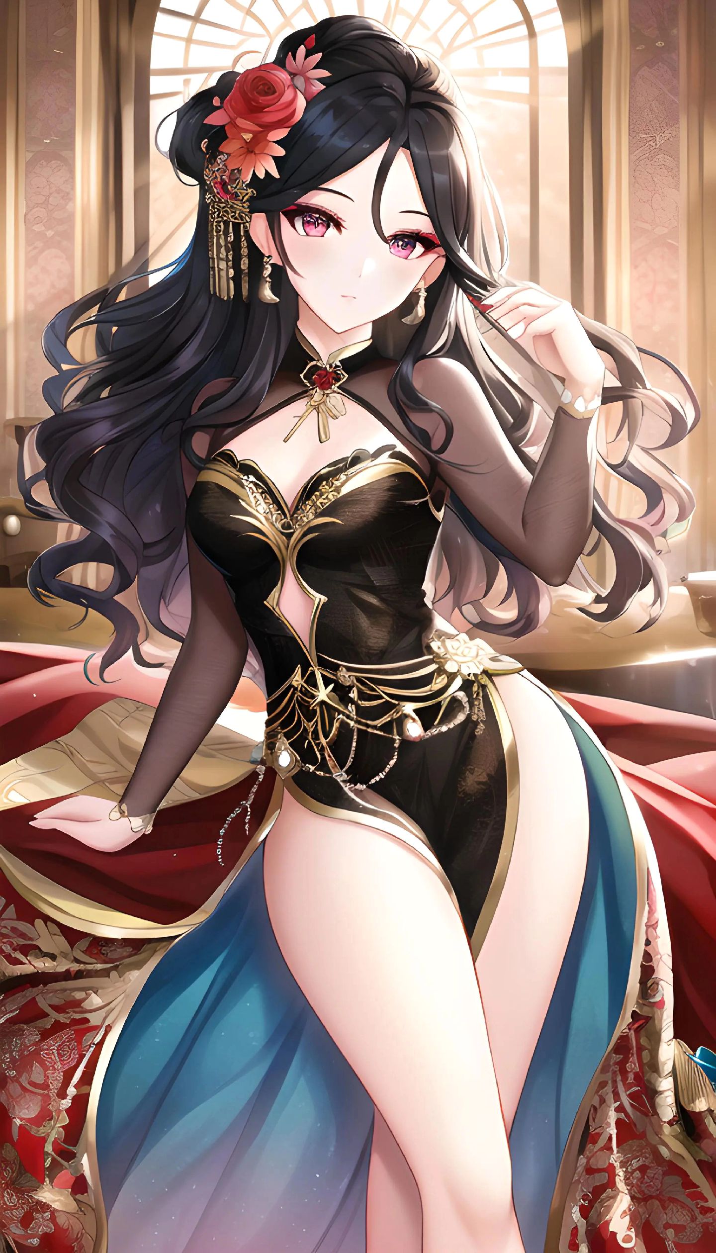 图文人生路:#国漫女神 #动漫少女 美丽的小姐姐#好看的小姐姐 来管光