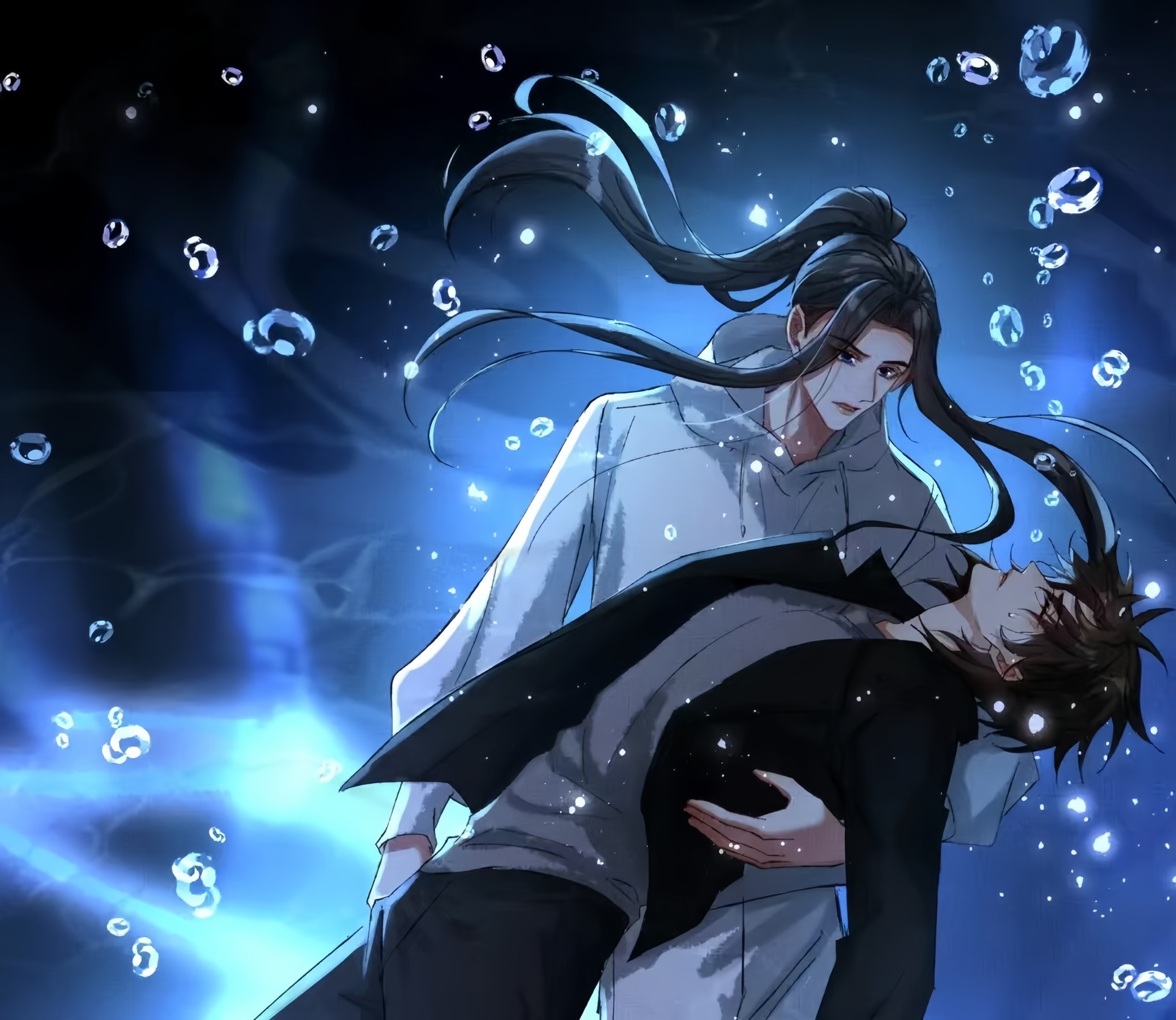 一个莫名其妙的人:重点"我一见你就觉得喜欢" #烈火浇愁 #宣玑盛灵渊