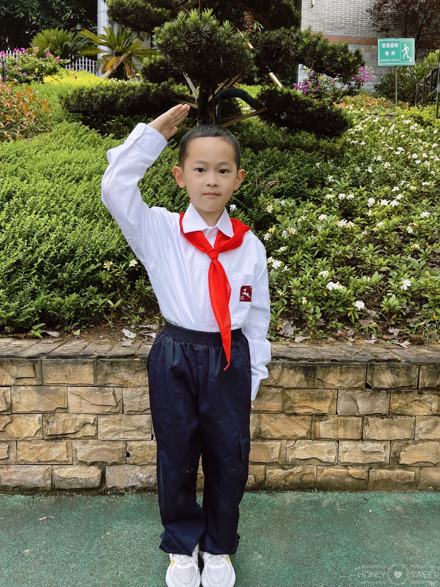 陈栋哲少先队员