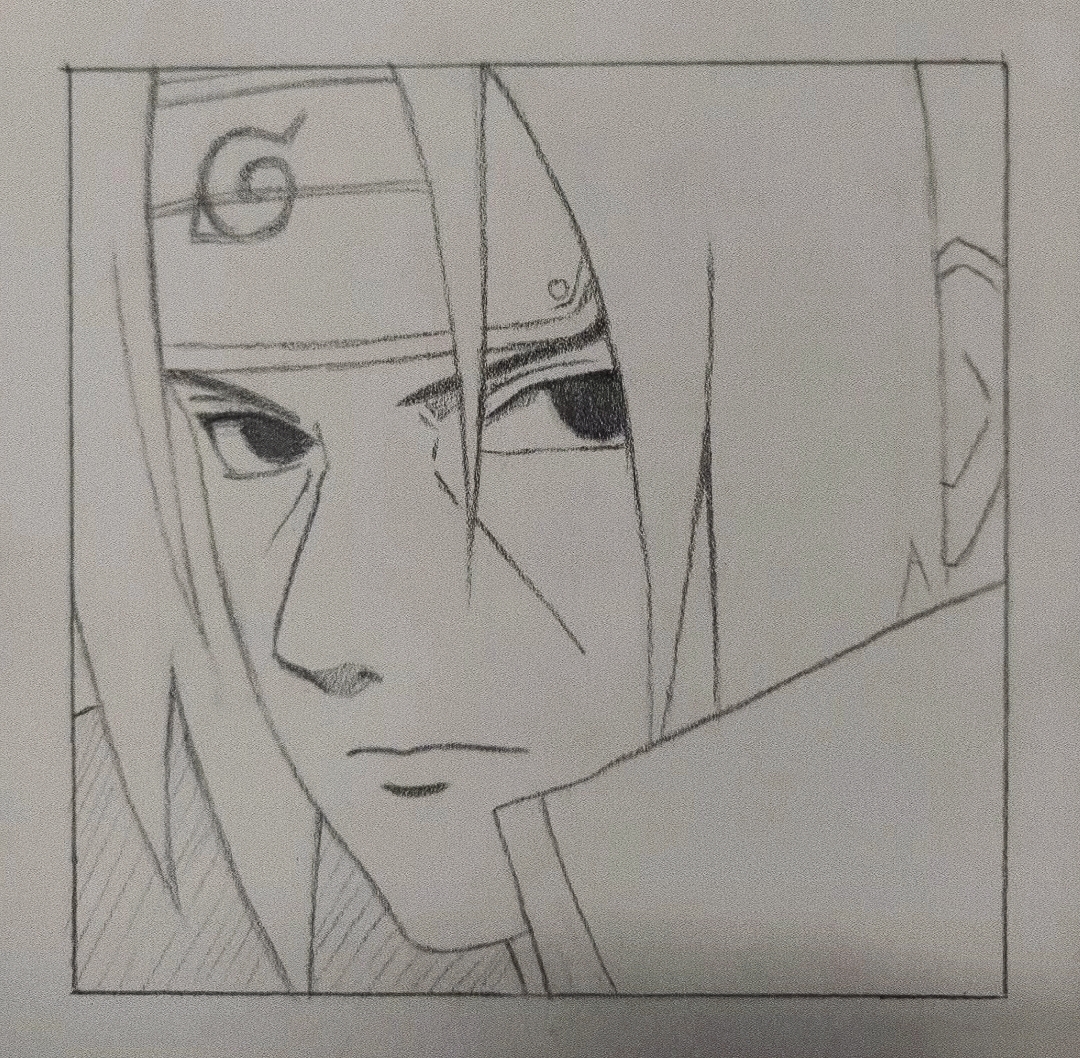 我都会一直爱你#手绘 #火影忍者 #鼬 #宇智波鼬 #火影忍者鼬26简笔画