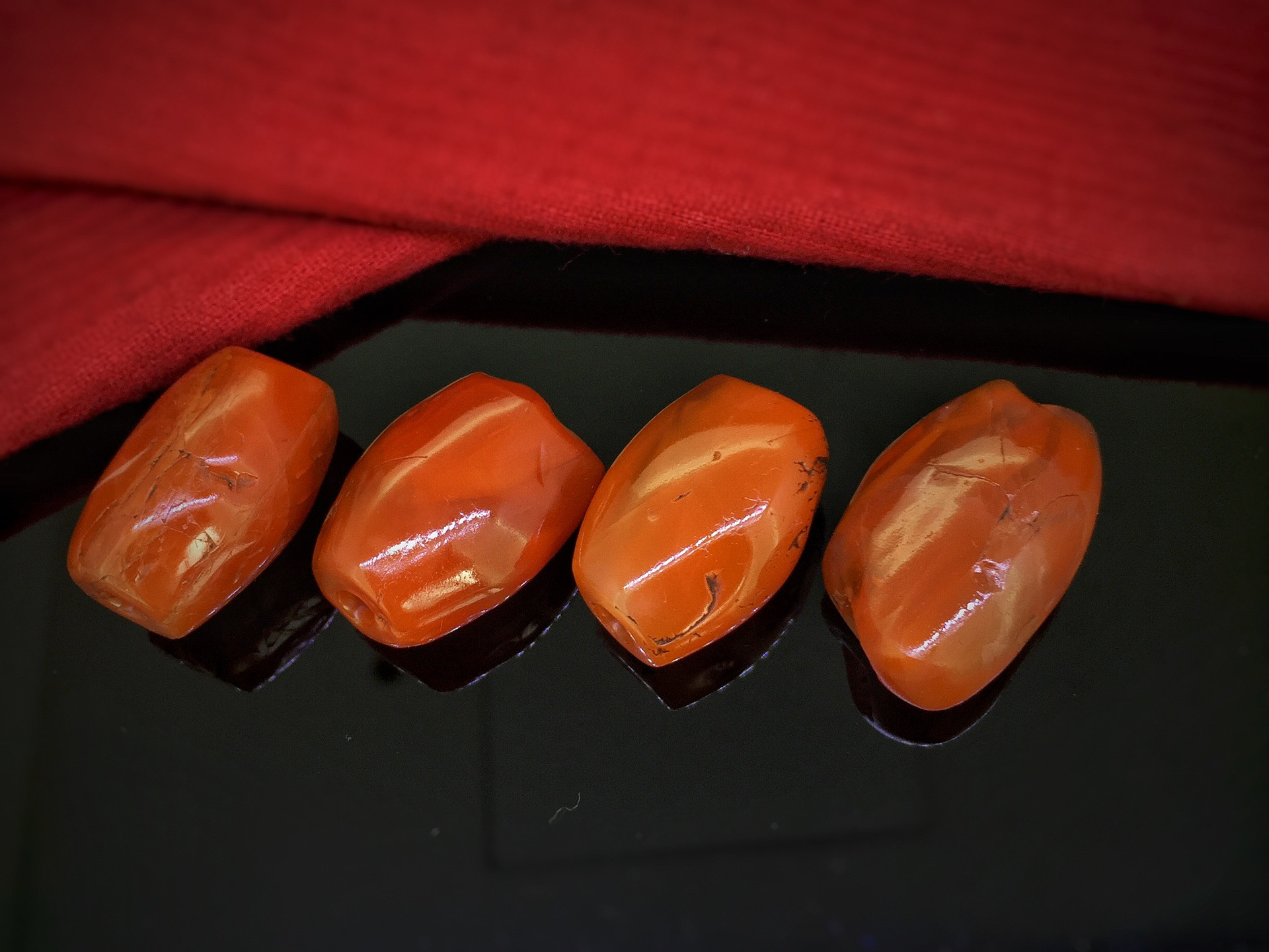 suo源自生活:明代甘南红藏玛瑙.