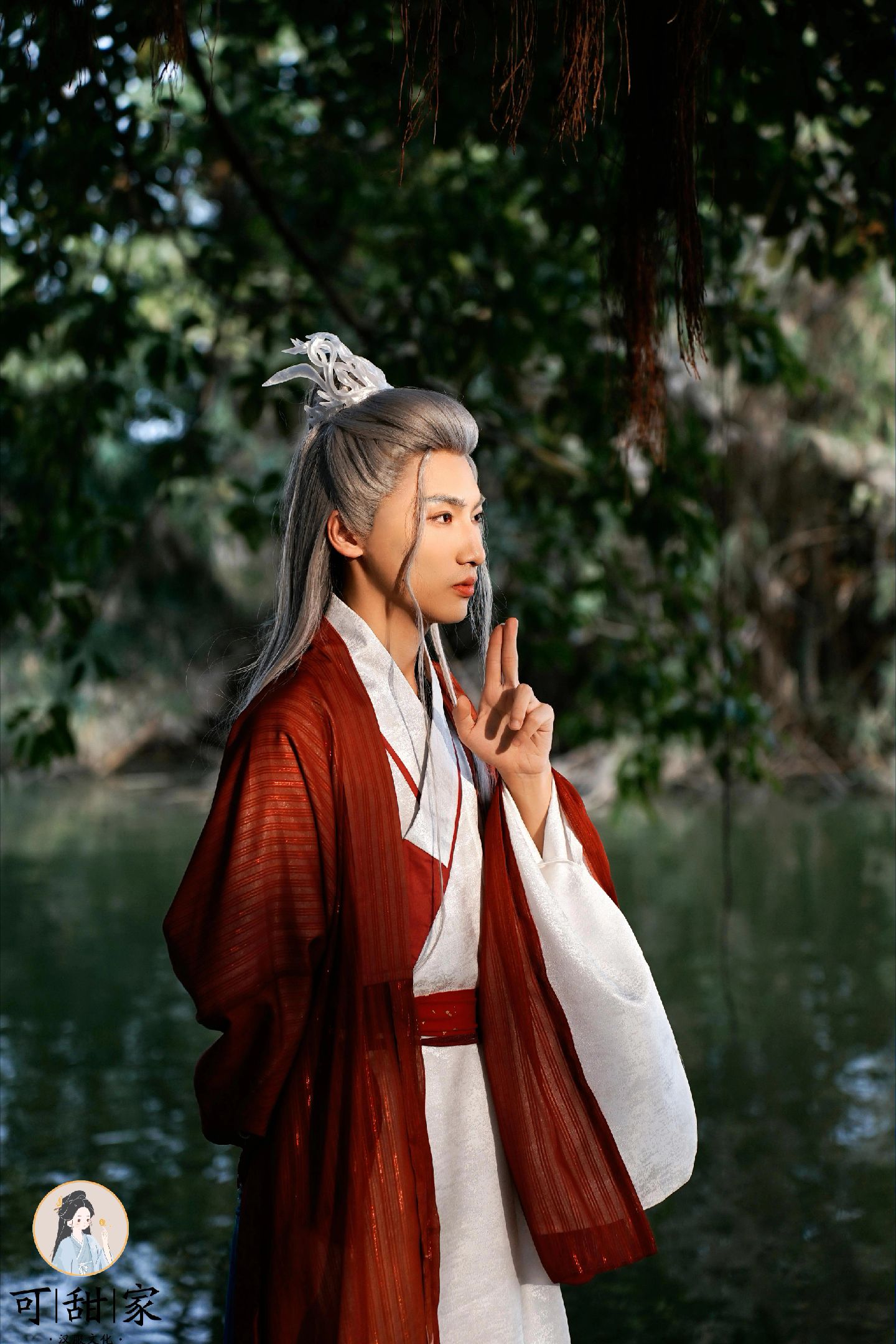 妆造:妙嫣 摄后:ky 外景地:海珠湖 #古风摄影 #汉服约拍 #汉服 #汉服