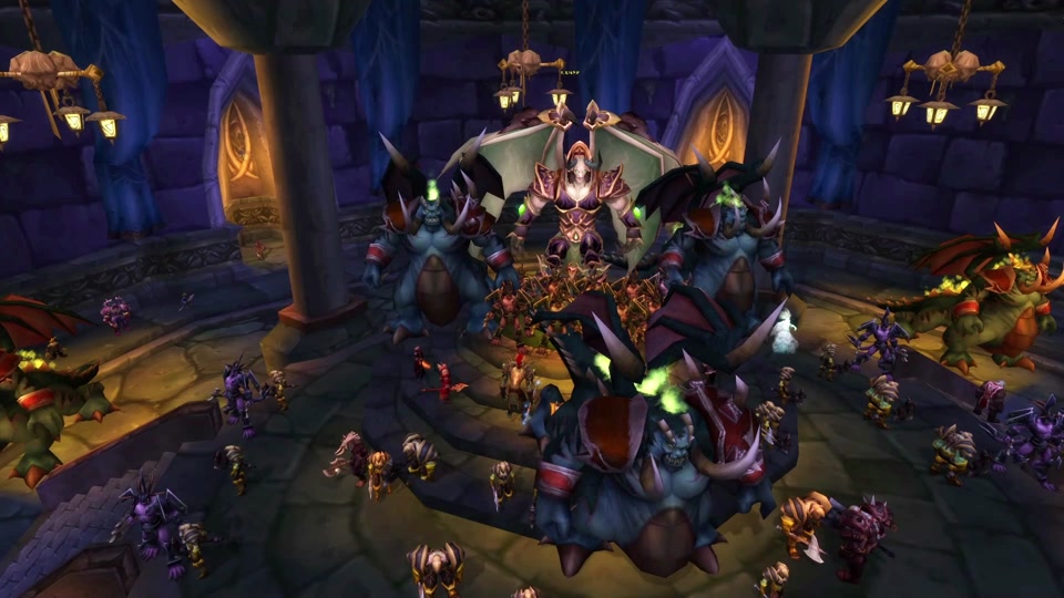 wlk最强boss瓦里玛萨斯屠城暴风城 太无敌 #魔兽世界 #魔兽单机 #wlk