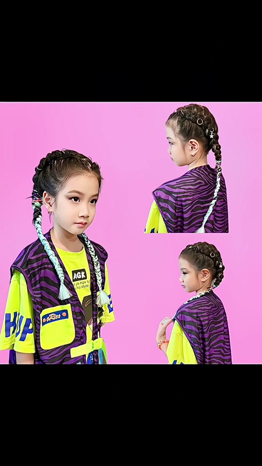 女孩街舞发型 - 抖音