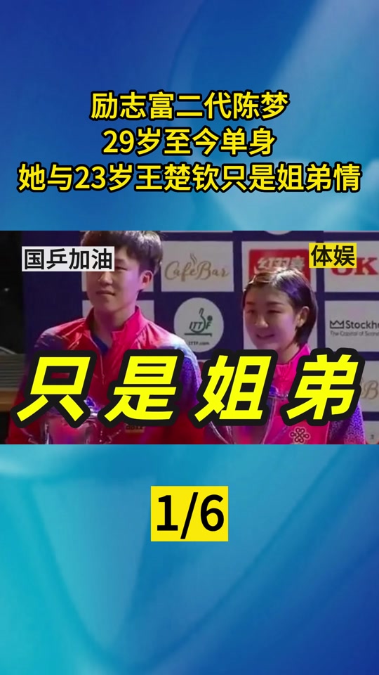 陈梦和王楚钦叫什么 - 抖音