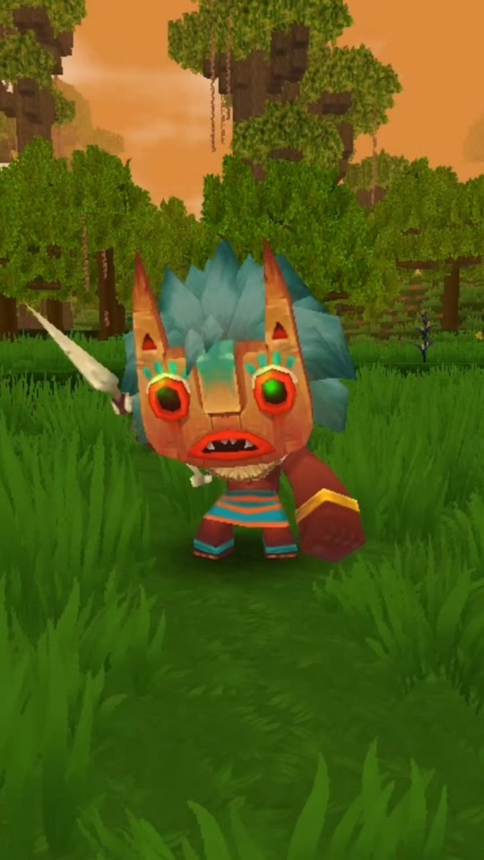 野人猎手的真实故事#迷你世界