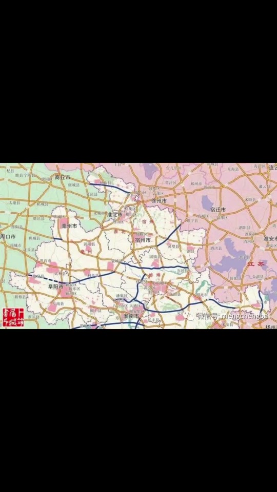 亳州蒙城高速公路规划图
