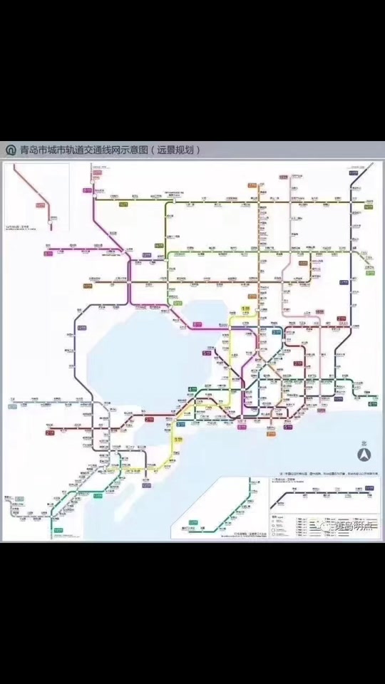 青岛17号线规划图 - 抖音