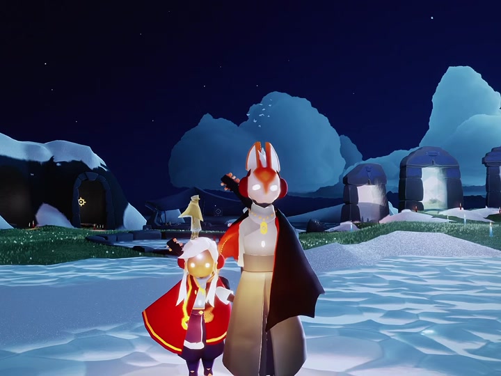 光遇复刻4月18日搭配过年兔子面具 - 抖音