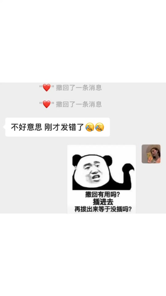 撤回信息怎么幽默回复表情包 - 抖音