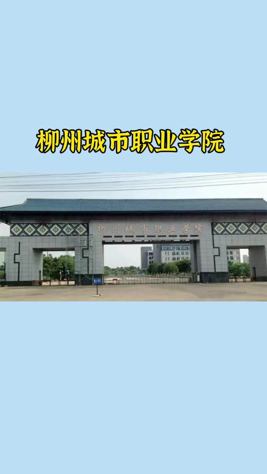 柳州城市职业学院今年单招多少人 - 抖音