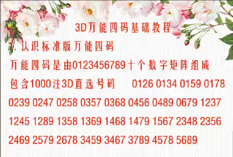 福彩3d2个数和值9组选多少注号码 - 抖音