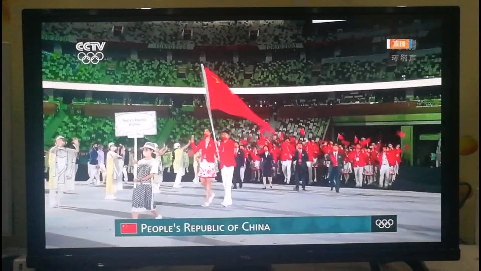 平昌冬奥会中国队入场 - 抖音