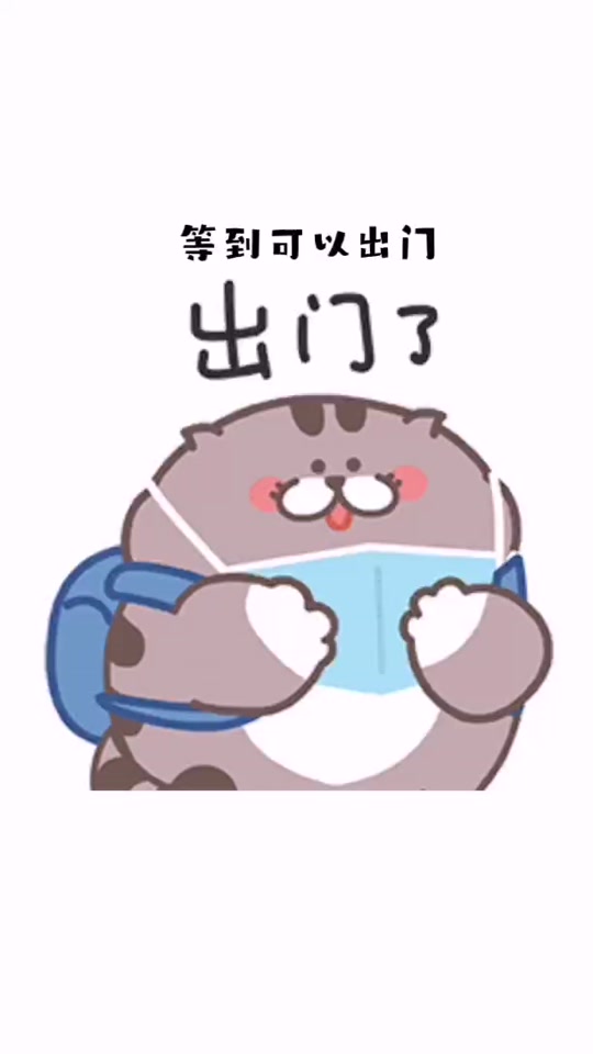 听到我说要出门了表情包