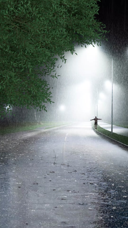 下雨壁纸动态超清电脑