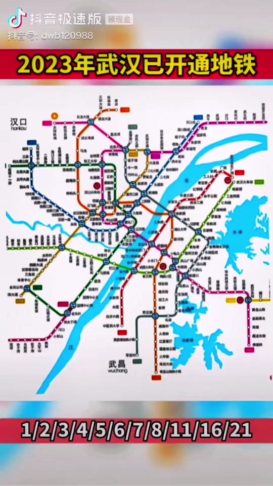 2024年武汉地铁开通哪些地方 - 抖音