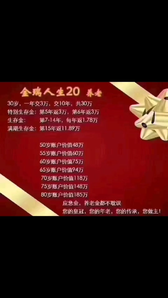 金瑞人生19款3年每年交3万划算吗