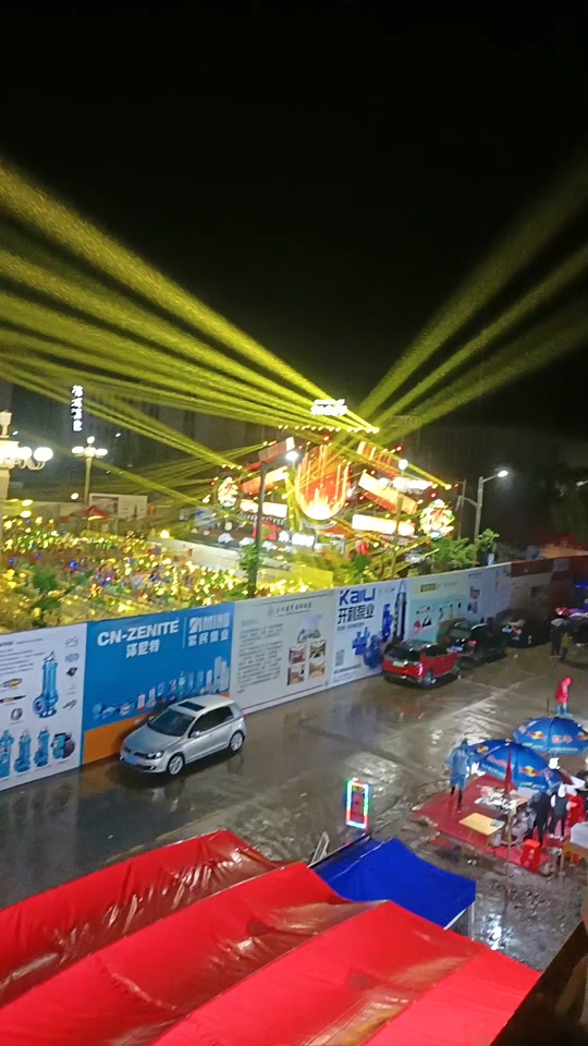 浙江台州温岭大溪镇方山村音乐节!雨中看演唱会