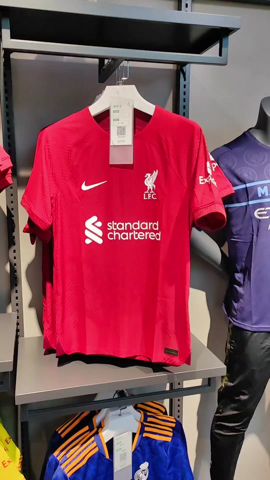 21赛季利物浦客场球衣真假对比 - 抖音