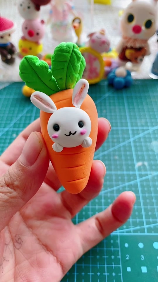 彩泥做的小动物 - 抖音