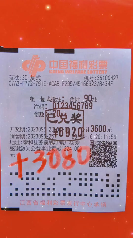 3d组三六码复式可以中几组号码 - 抖音