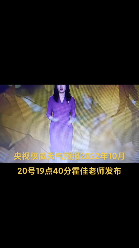 天气预报主持人杨丹简历_天气预报主持人霍佳