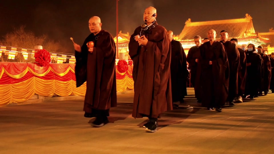 塘沽潮音寺庙会2023高跷 - 抖音