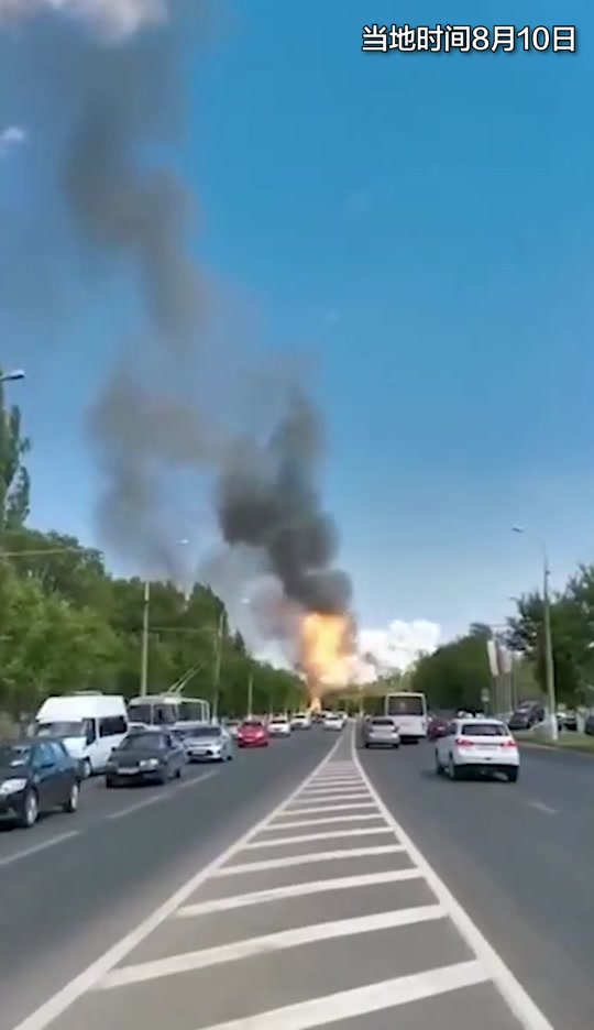 俄罗斯一加气站发生剧烈爆炸,目前事故已致13人受伤……愿平安!