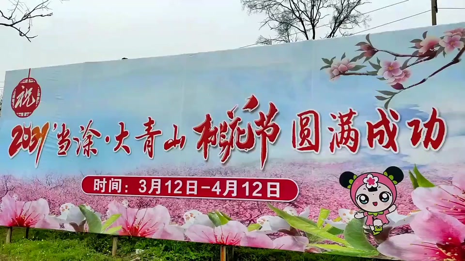 当涂青山桃花节2022什么时候开始 - 抖音