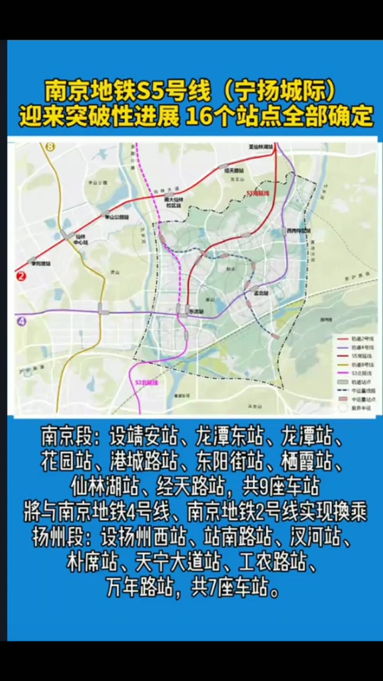 扬州s5号线归扬州管还是南京管 - 抖音