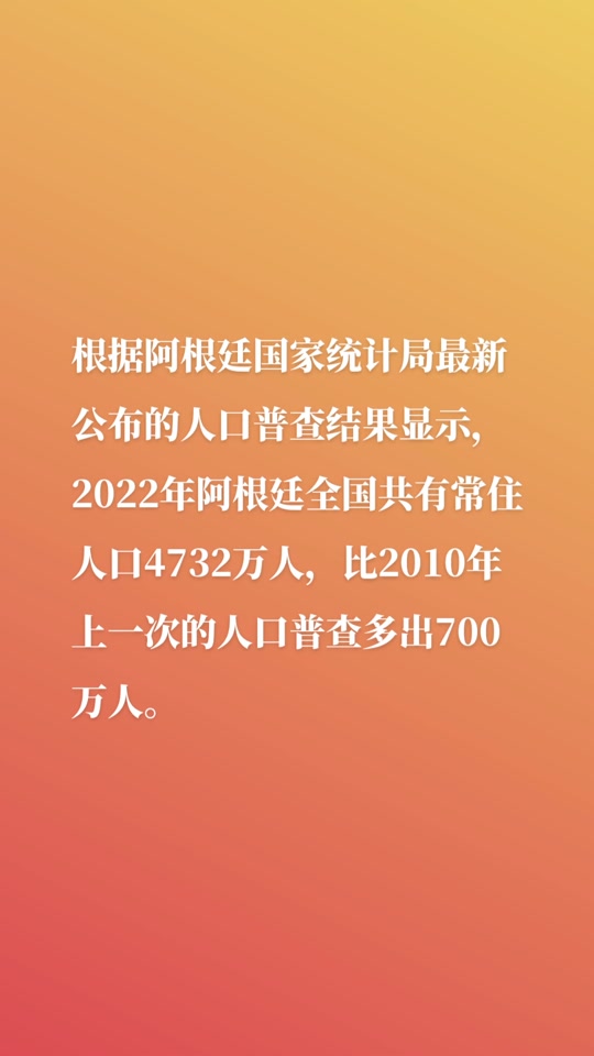 阿根廷有多少人口2020