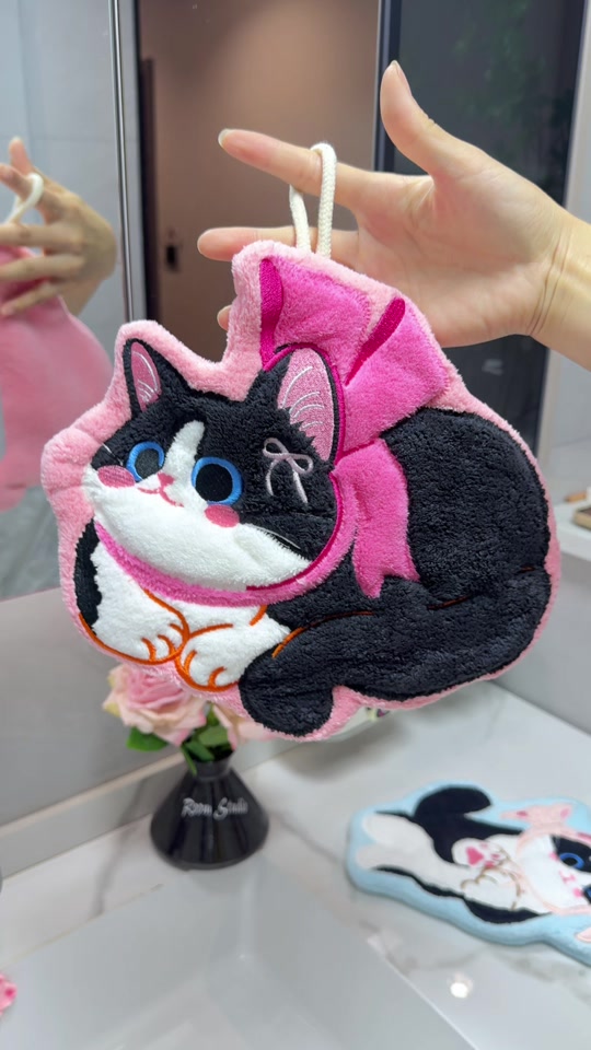 猫咪擦手巾