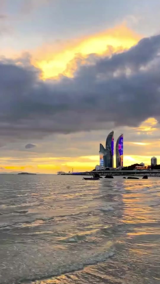 营口鲅鱼圈月牙湾海滨