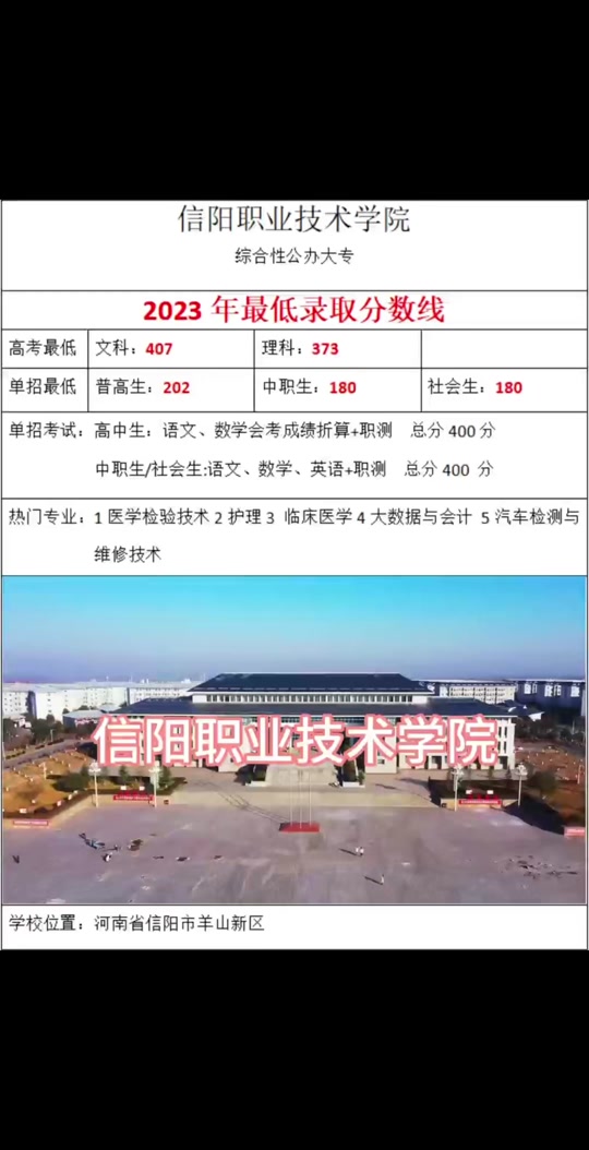 信阳学院2024年招单招好考吗 - 抖音