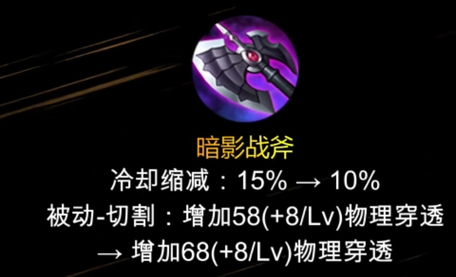 暗影战斧改动之后马超怎么玩 - 抖音