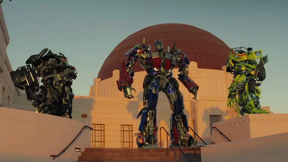 变形金刚车队出场