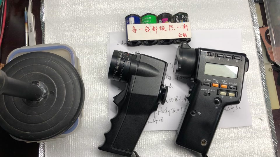 美能达sr1测光表拆解