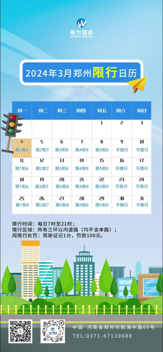 2024年4月郑卅市机动车辆限号吗 - 抖音