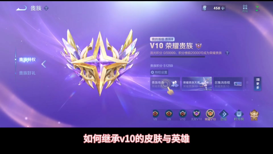 无双贵族传承了荣耀贵族后是什么印记