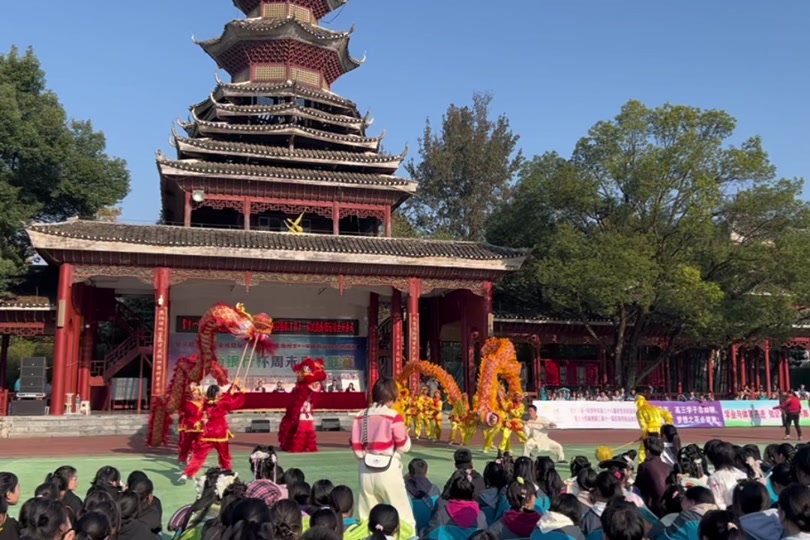 黎平七中运动会开幕式表演2024