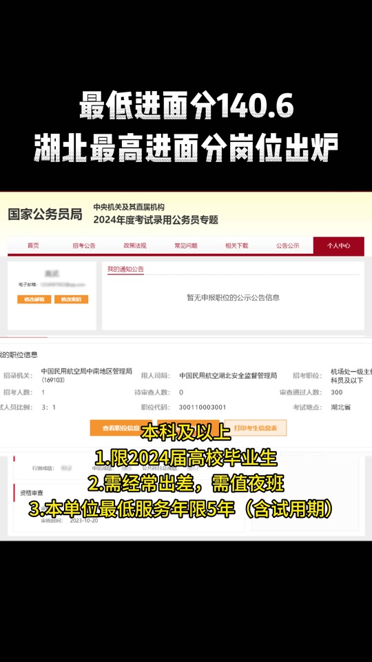 湖北2024面试最低分要求 - 抖音