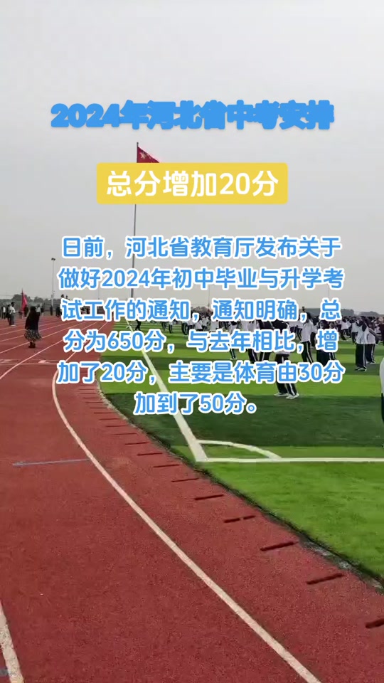 河北省2024年中考分数会涨吗 - 抖音